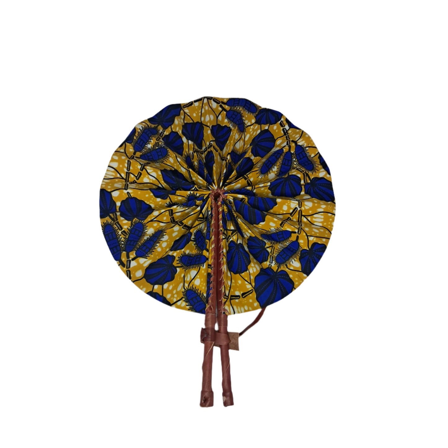 Ghanaian Fabric Fan - AB054