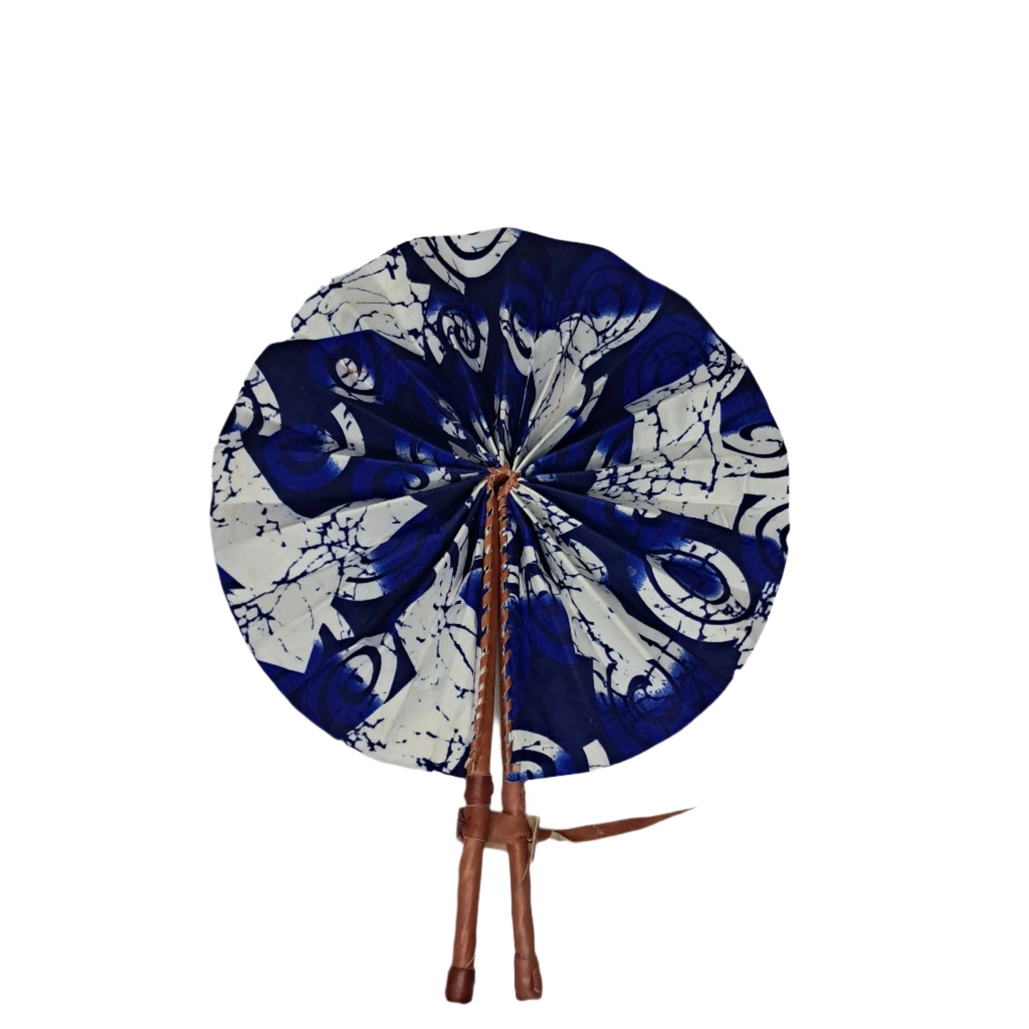Ghanaian Fabric Fan - AB004