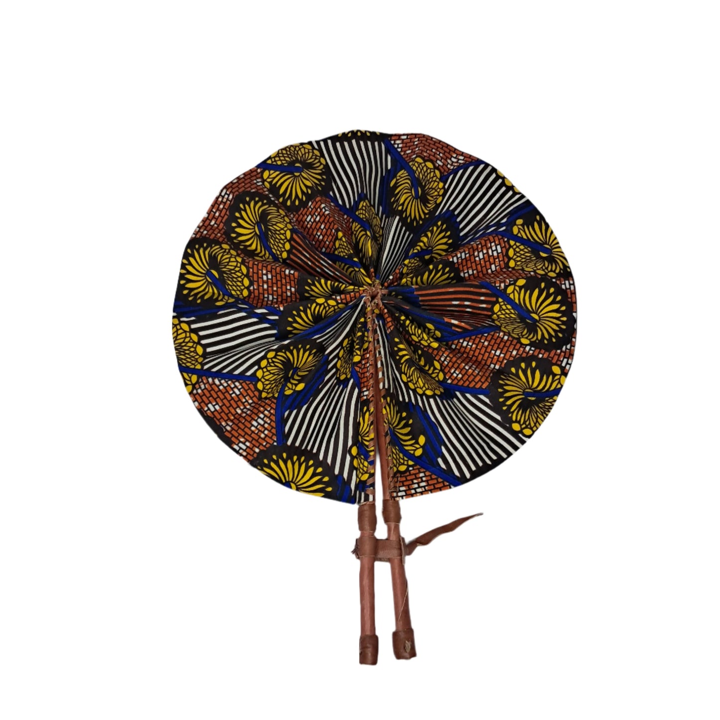 Ghanaian Fabric Fan - AB049