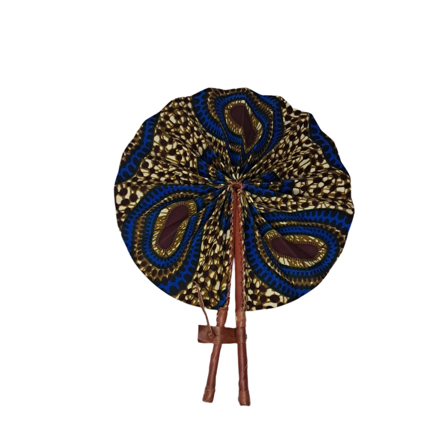 Ghanaian Fabric Fan - AB032