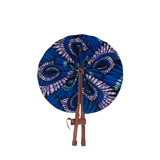 Ghanaian Fabric Fan - AB013