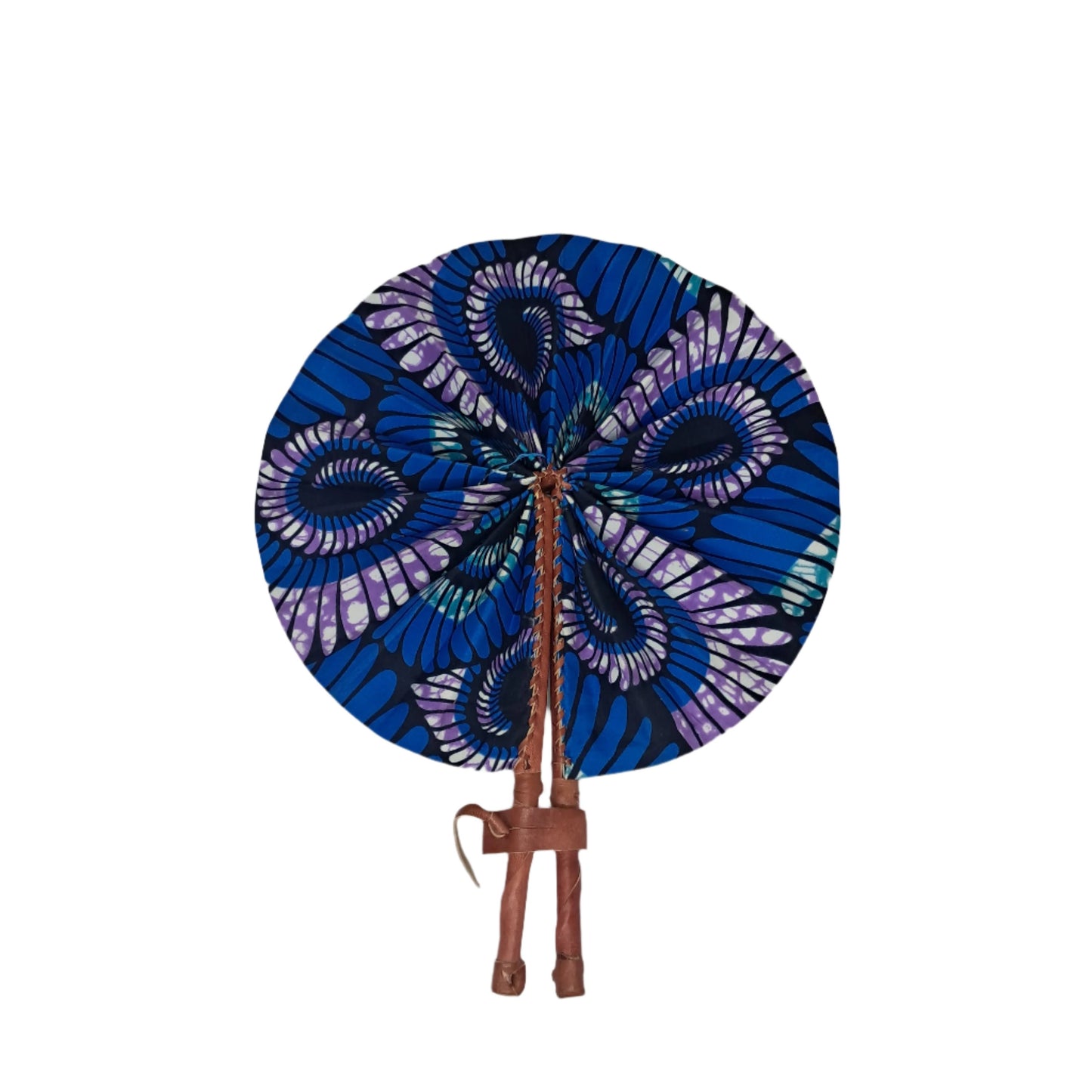 Ghanaian Fabric Fan - AB013