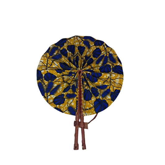 Ghanaian Fabric Fan - AB054