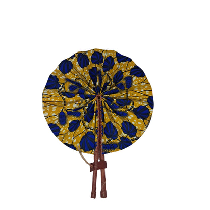 Ghanaian Fabric Fan - AB054