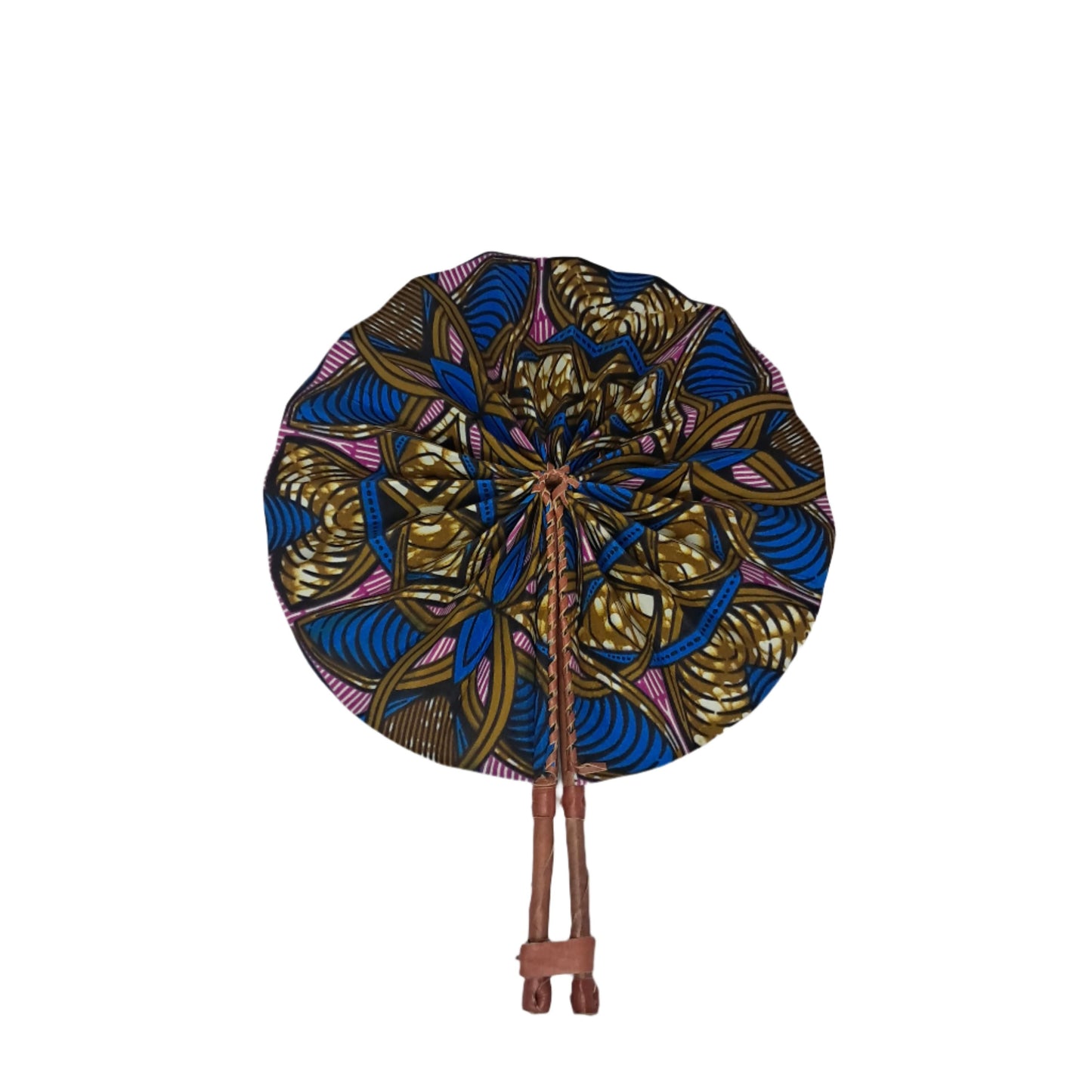 Ghanaian Fabric Fan - AB050