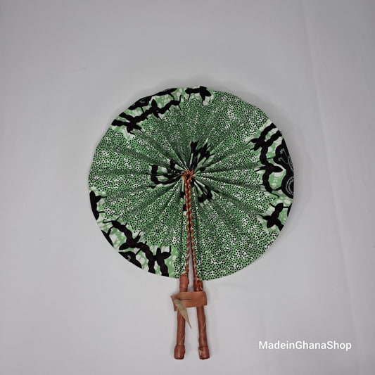 Ghanaian Fabric Fan - AB033