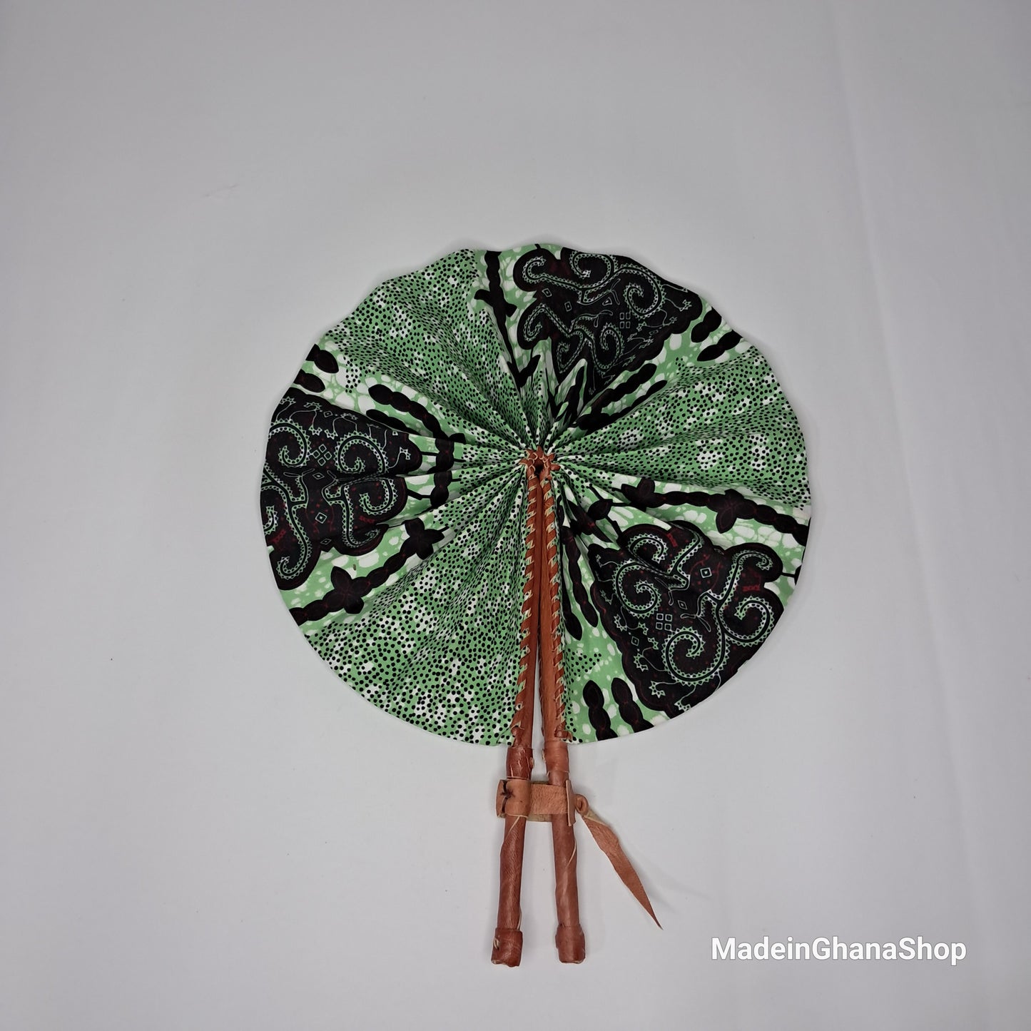 Ghanaian Fabric Fan - AB033