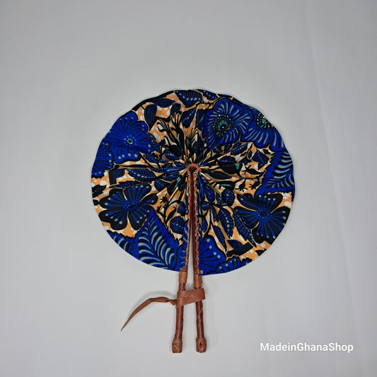 Ghanaian Fabric Fan - AB068