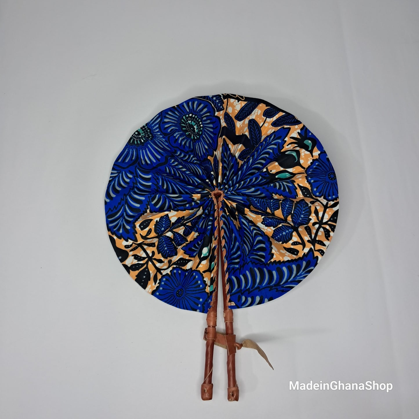 Ghanaian Fabric Fan - AB068