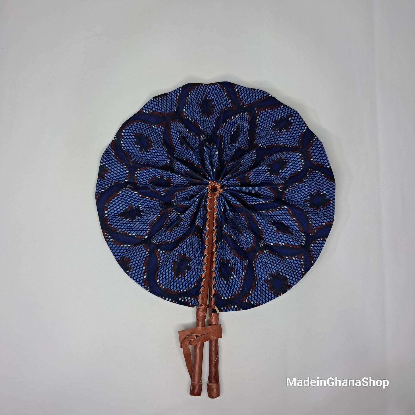 Ghanaian Fabric Fan - AB037