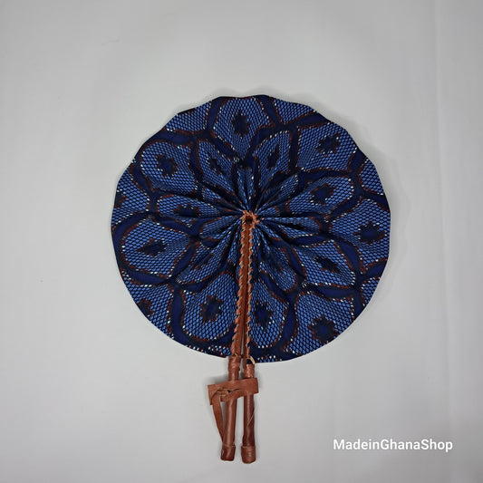 Ghanaian Fabric Fan - AB037