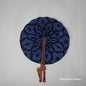 Ghanaian Fabric Fan - AB037