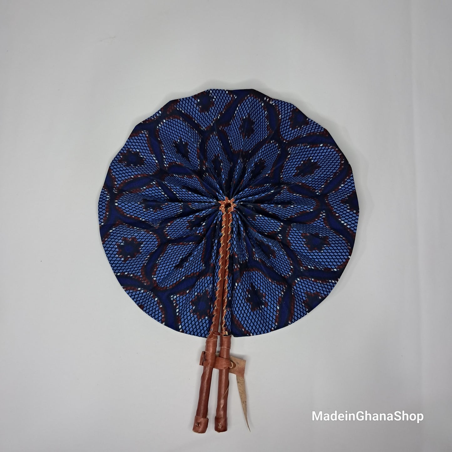 Ghanaian Fabric Fan - AB037
