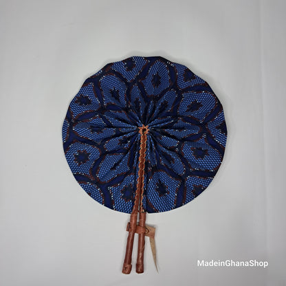 Ghanaian Fabric Fan - AB037