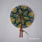 Ghanaian Fabric Fan - AB031