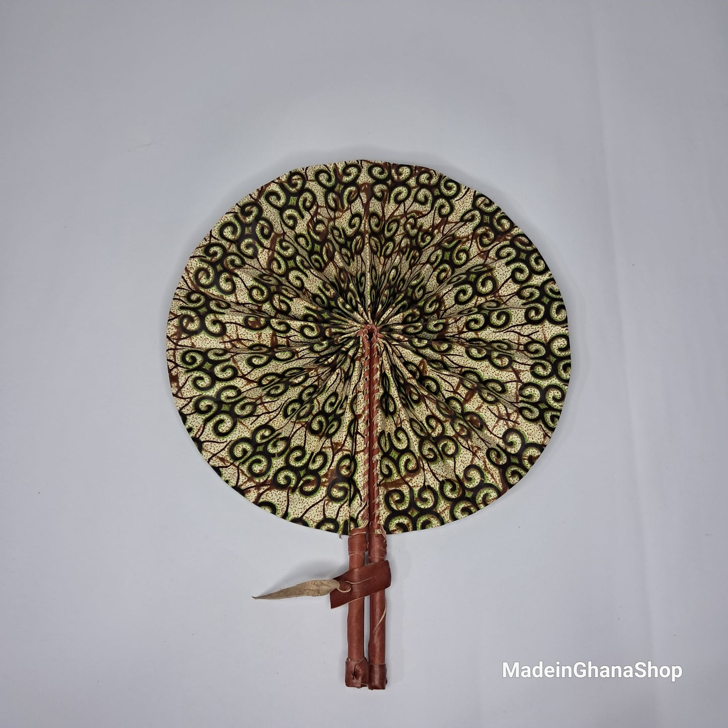 Ghanaian Fabric Fan - AB001