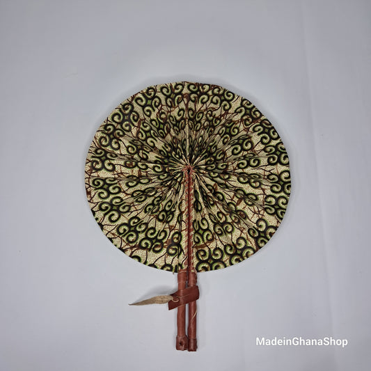 Ghanaian Fabric Fan - AB001