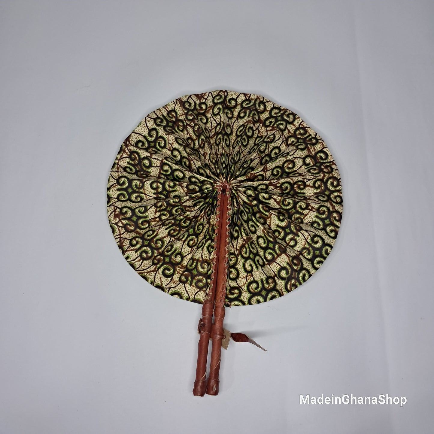Ghanaian Fabric Fan - AB001
