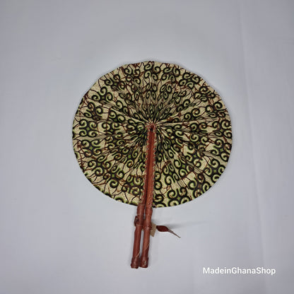Ghanaian Fabric Fan - AB001