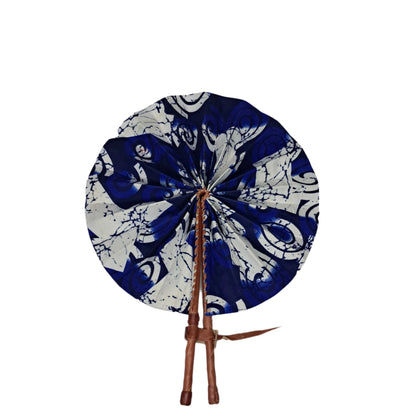 Ghanaian Fabric Fan - AB004