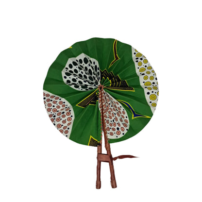 Ghanaian Fabric Fan - AB043
