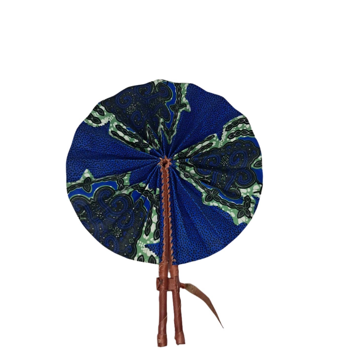 Ghanaian Fabric Fan - AB048