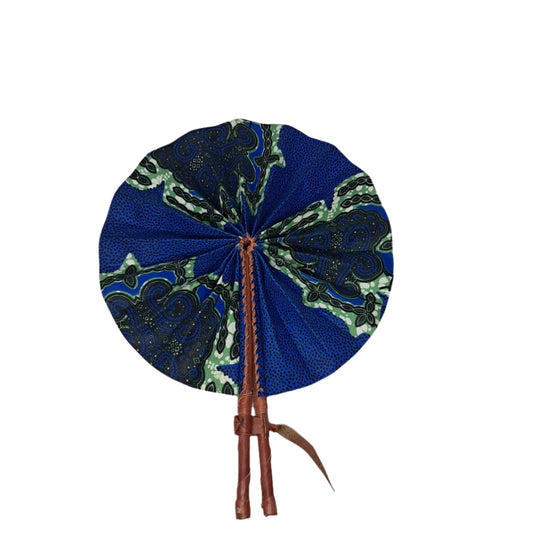 Ghanaian Fabric Fan - AB048