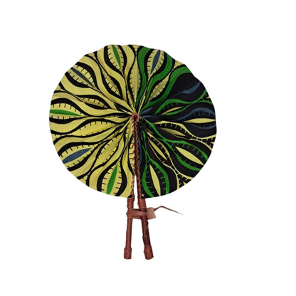 Ghanaian Fabric Fan - AB014