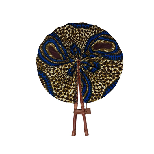Ghanaian Fabric Fan - AB032