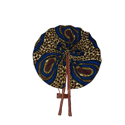 Ghanaian Fabric Fan - AB032