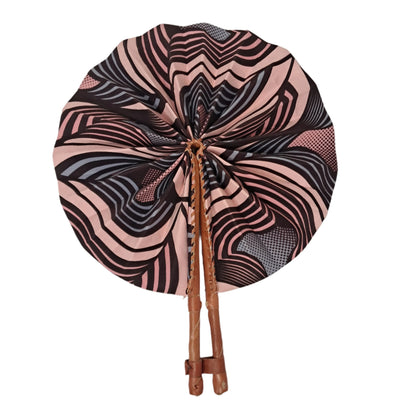 Ghanaian Fabric Fan - AB047