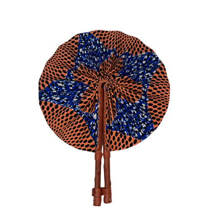 Ghanaian Fabric Fan - AB025