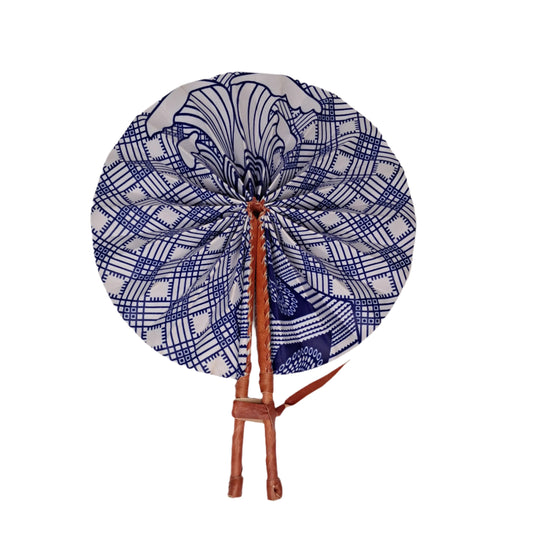 Ghanaian Fabric Fan - AB035