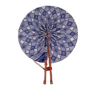 Ghanaian Fabric Fan - AB035