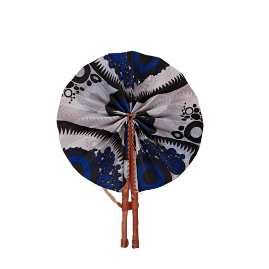 Ghanaian Fabric Fan - AB064