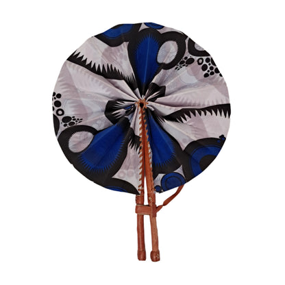 Ghanaian Fabric Fan - AB064