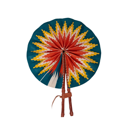 Kente Fabric Fan - AB045