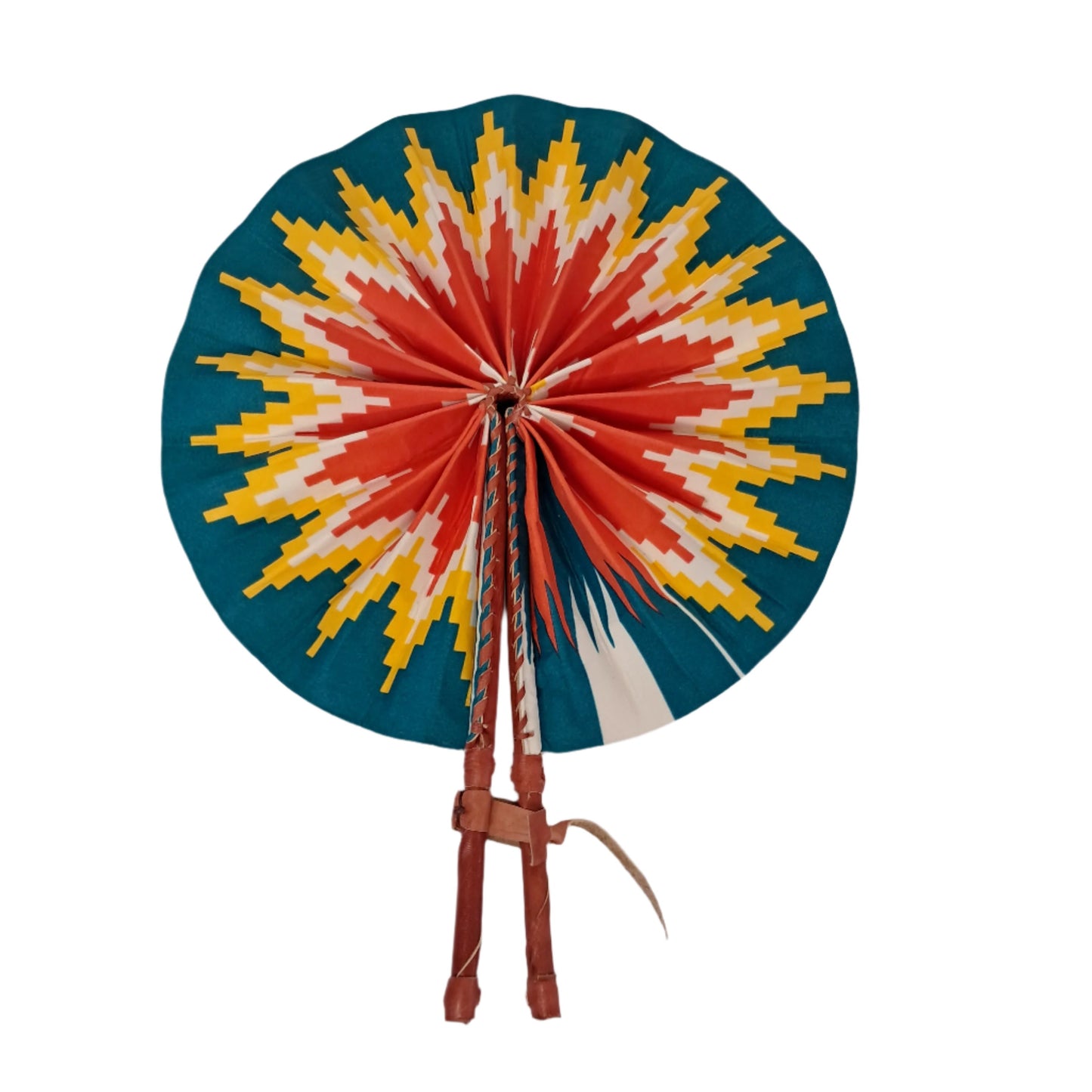 Kente Fabric Fan - AB045