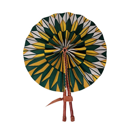 Kente Fabric Fan - AB061