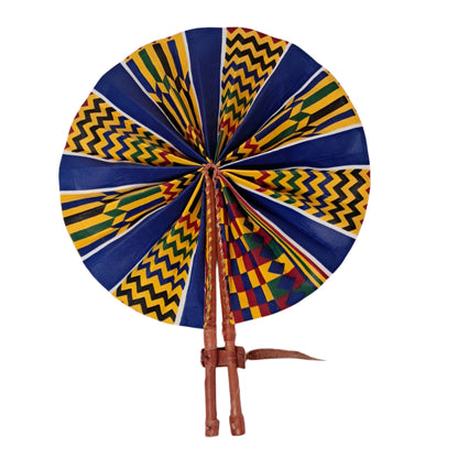 Kente Fabric Fan - AB034