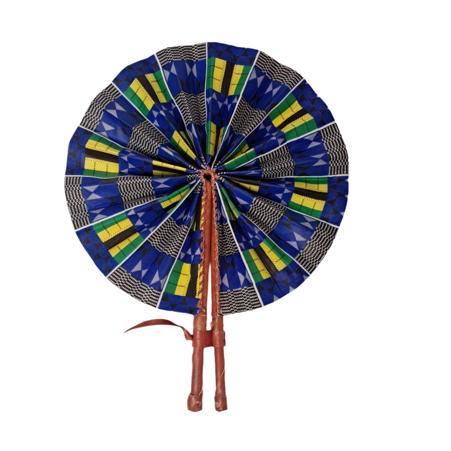 Kente Fabric Fan - AB021