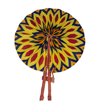 Kente Fabric Fan - AB056