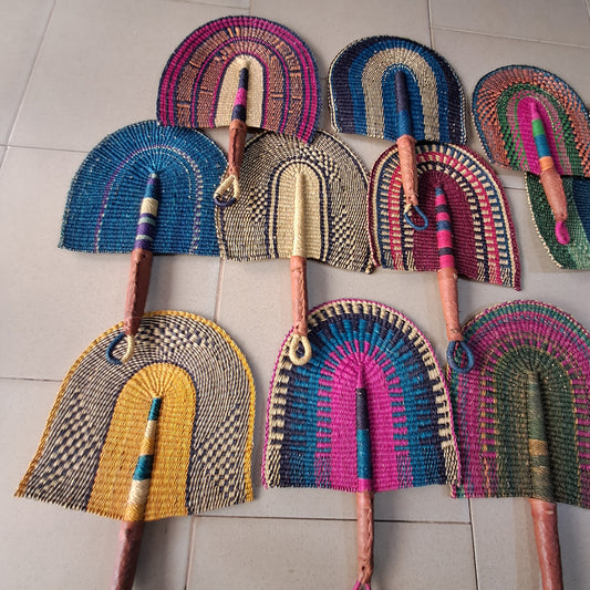 Bolga Fan - 6 pieces
