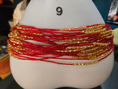 50 pcs Waist Beads African Jewelry from Ghana