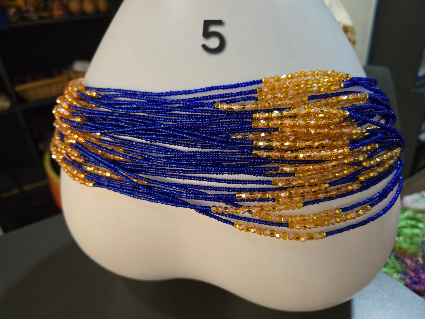 50 pcs Waist Beads African Jewelry from Ghana