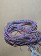Pink, Blue and Gold Waist Beads – Handmade African Tie-On