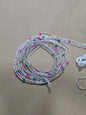 Clear Waist Beads with  Crystals – Handmade African Tie-On
