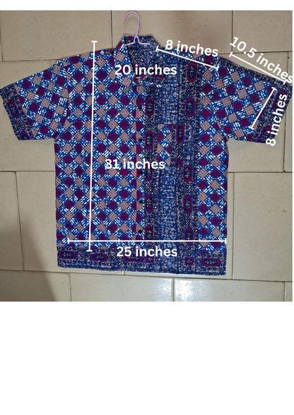 African Print Shirt for Men