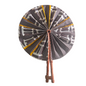 Foldable fabric fan 