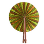 Foldable fabric fan